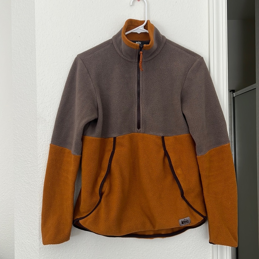 Rei co op half zip sweater